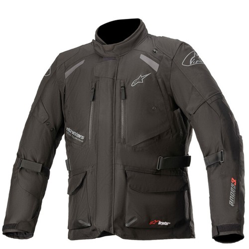 Blouson moto imperméable noir