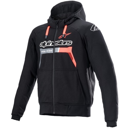 Veste moto capuche - de, à